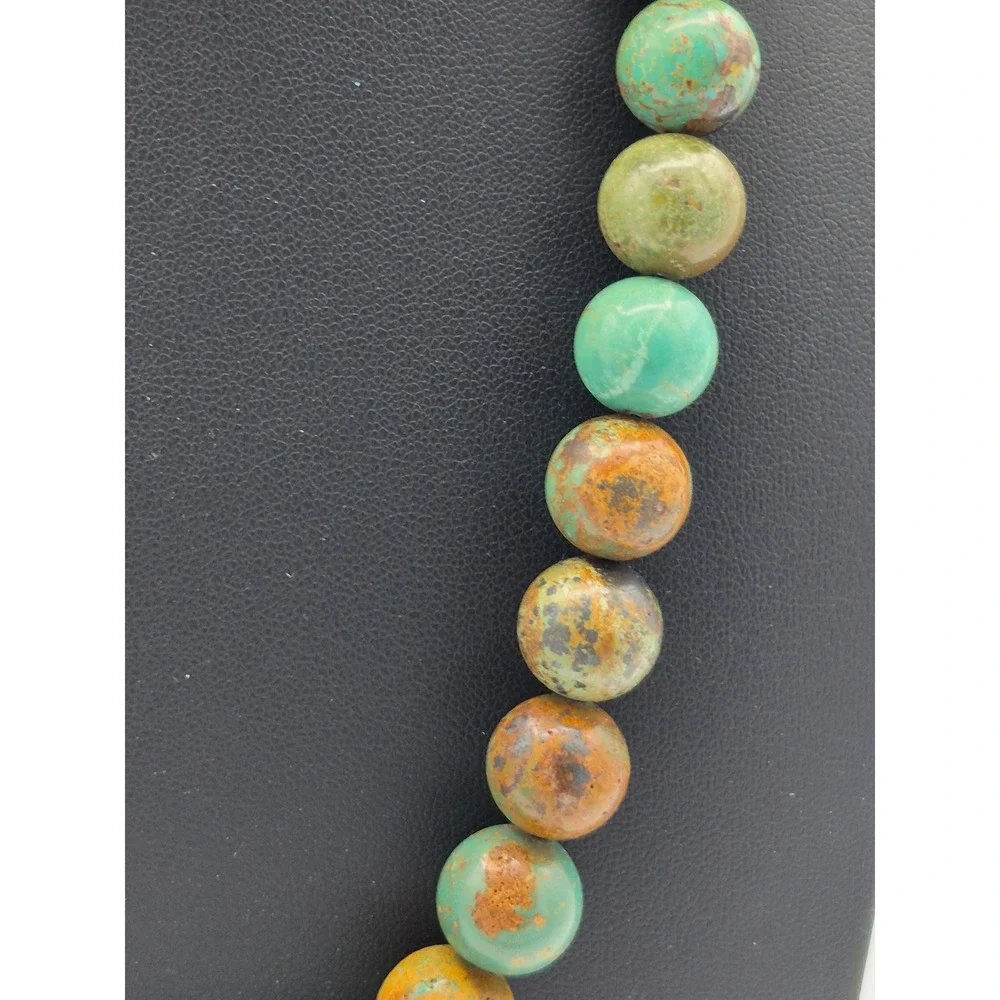 Jay King Mine Finds Necklace Turquoise Sterling Silver Hook Clasp Artisan